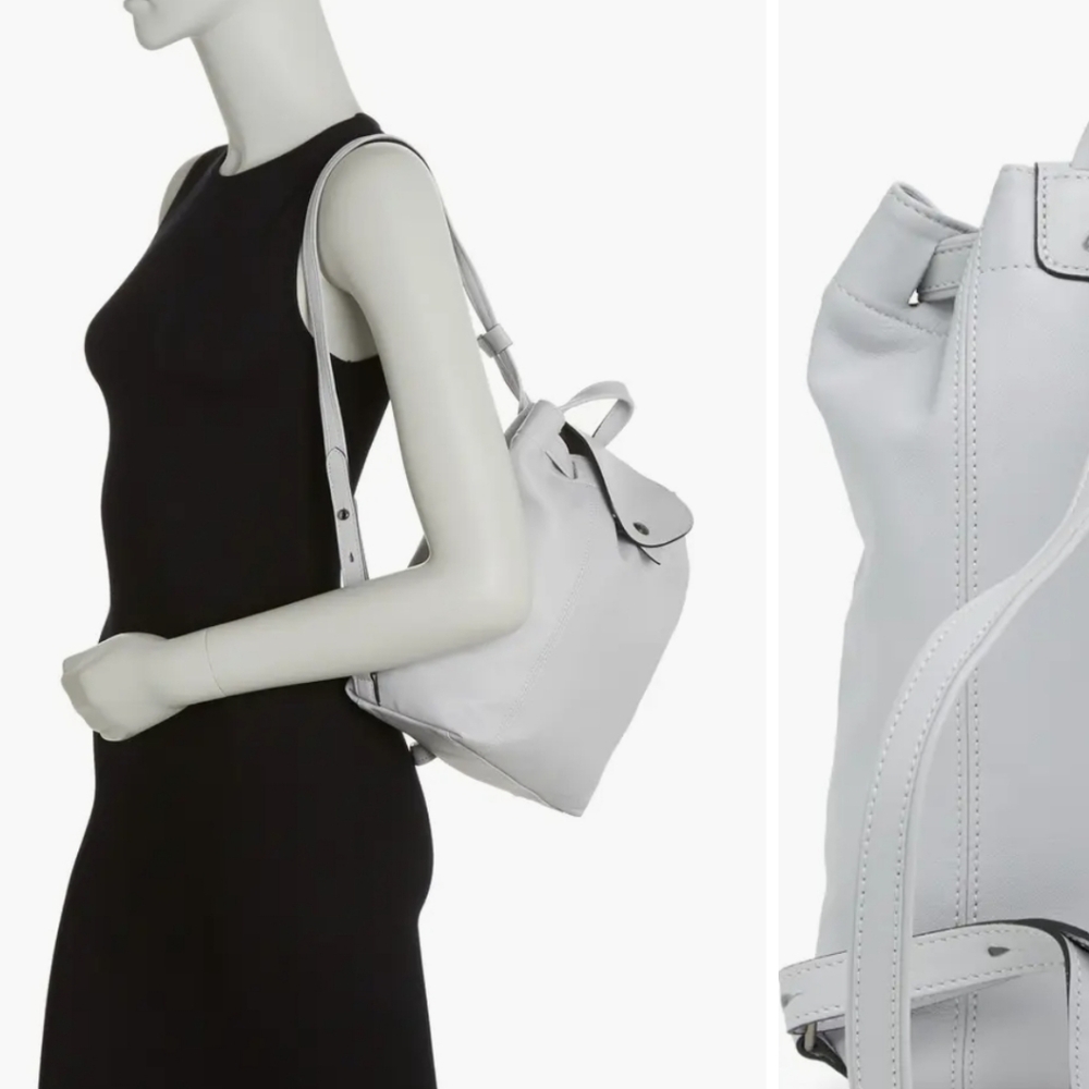 Longchamp Le Pliage Cuir Backpack - Picture 2 of 15